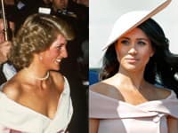 Fashion momenty Meghan Markle, pri ktorých sa inšpirovala Dianou