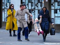 Irina Shayk, Bradley Cooper a ich dcérka Lea 
