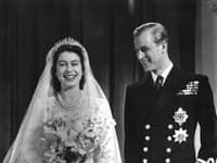 20. novembra 1947 sa konala svadba princeznej Alžbety a Philipa Mountbattena