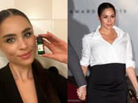 Viktória Podmanická a Meghan Markle