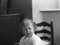 Princezná Elizabeth ako ročné dievčatko