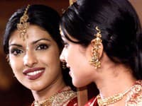 Priyanka Chopra ako 18-ročná počas fotenia v rámci súťaže krásy