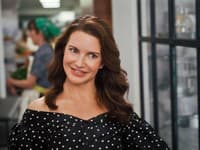 Kristin Davis počas natáčania And Just Like That