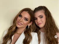 Andrea Verešová s dcérou Vanessou