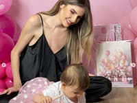 Krásna Broňa so svojou dcérkou Brianou