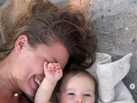 Alexandra Barkolová ako mamina žiari šťastím