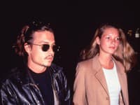 Johnny Depp a Kate Moss
