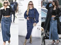 Denimová maxi sukňa ako trend jari 2024: Inšpirácie, ako byť v tomto stylingu chic