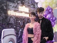 Herečka, speváčka, tanečnica a moderátorka Radka Pavlovčinová s bratom Adamom Pavlovčinom