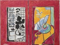 Henri Matisse Grand Intérieur rouge, 1948