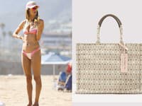 Vzorovaná shopper bag kabelka