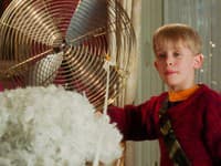 To, čo vo filme v jednej z scén vyzerá ako snehová nádielka, sú v skutočnosti ventilátorom vypúšťané zemiakové vločky. 