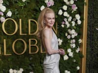 Nicole Kidman v róbe od Balenciaga