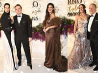 Plesová sezóna zahájená: Elegantná Aneta Vignerová, Petr Janda s krásnou manželkou Alicou a ďalší