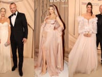 Róby z Beauty Ball 2025: Hostiteľka Alena Pallová v nádhernej róbe, manželia Gáboríkovci ako z Hollywoodu a ďalší