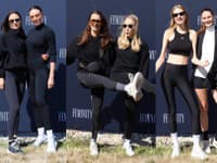 Feminity rooftop joga s Kikou Peráčkovou: Sporty chic Magdaléna Šebestová, Hana Stanczová a ďalšie