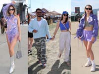 Móda z festivalu Grape 2025: Kristína Svarinská ruka v ruke s priateľom, Caroline z Ruže pre nevestu zažiarila v dave a ďalší