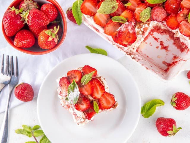 Jahodová torta z 5