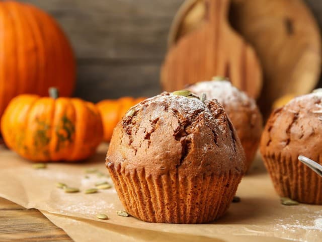 Tekvicové muffiny, ktoré rozvoňajú