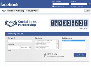 Pracovná aplikácia Facebooku.