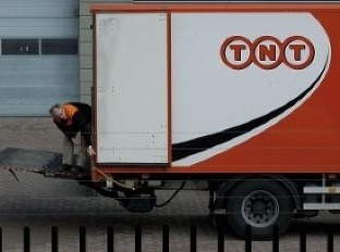 Nákladné auto TNT Express