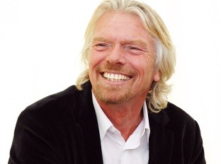 Richard Branson, šéf Virgin