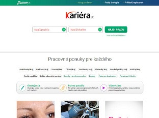 Nový dizajn Kariera.sk