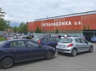 Tatravagónka v Poprade 