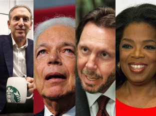 Howard Schultz, Ralph Lauren,