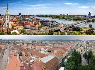 Bratislava a Košice
