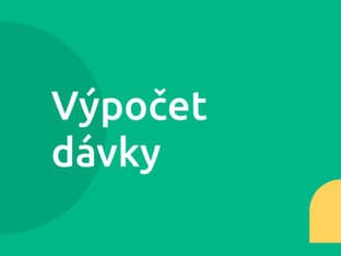 Výpočet dávky v nezamestnanosti