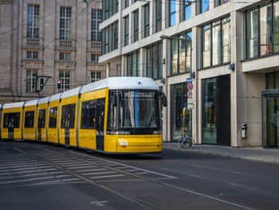 V Nemecku električky jazdia