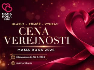 Hlas, ktorý pomáha: Verejnosť rozhoduje o Cene verejnosti MAMA ROKA 2026