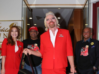 Richard Branson, šéf Virgin Group