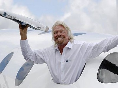 Richard Branson, majiteľ skupiny Virgin Group
