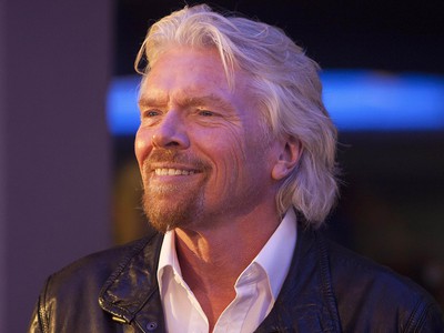 Richard Branson, britský miliardár a podnikateľ