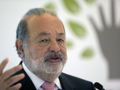 Carlos Slim, mexický miliardár a  telekomunikačný magnát