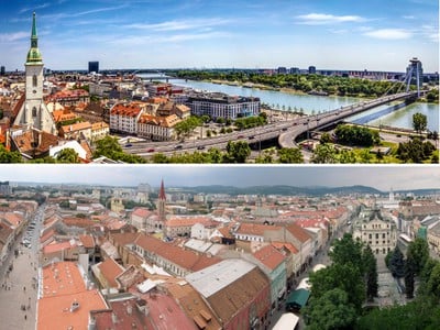 Bratislava a Košice