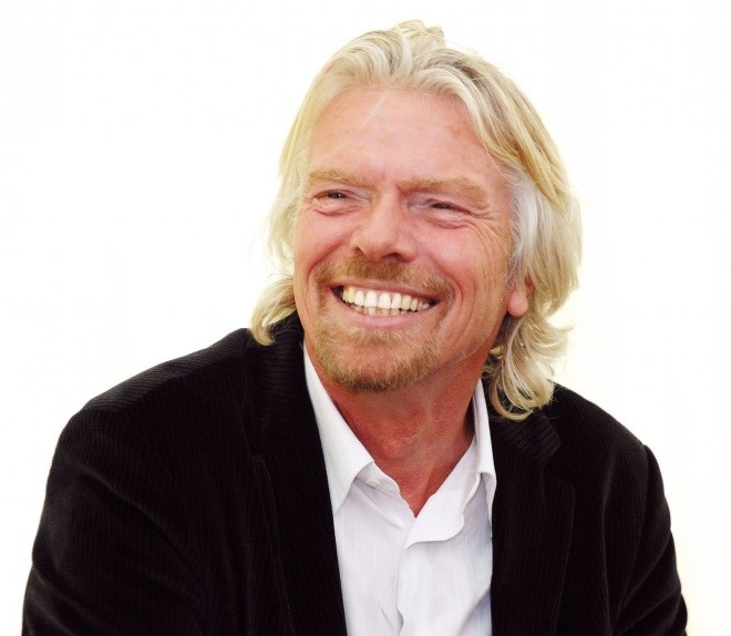Richard Branson, šéf Virgin
