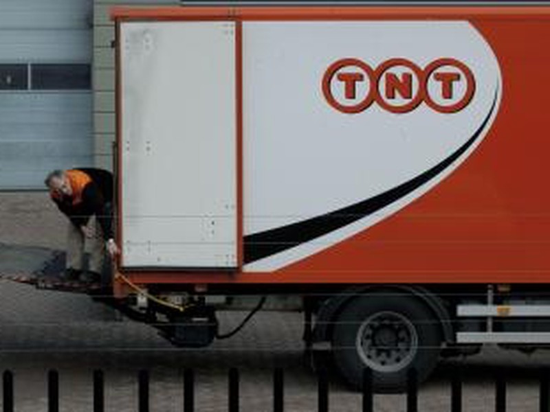 Nákladné auto TNT Express