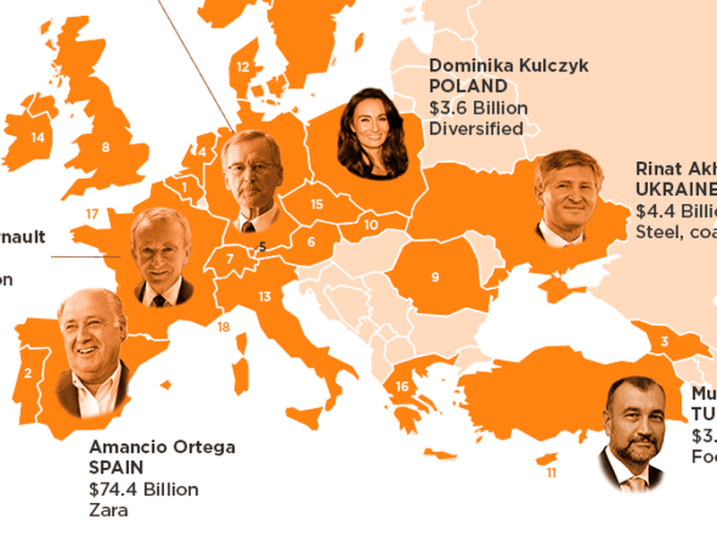 Mapa najbohatších: Pozrite si