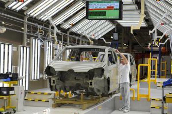 Investície do výskumu a vývoja v automobilovom sektore predstavovali 25 percent.