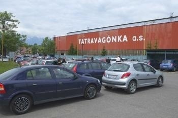 Tatravagónka v Poprade 