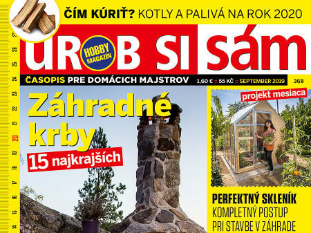 Septembrové vydanie Urob si Septembrové vydanie Urob si