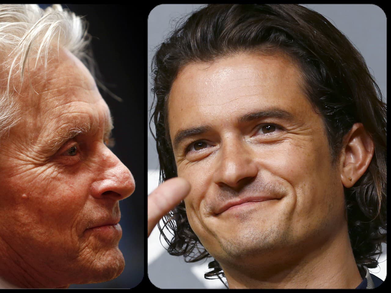 Michael Douglas a Orlando Bloom