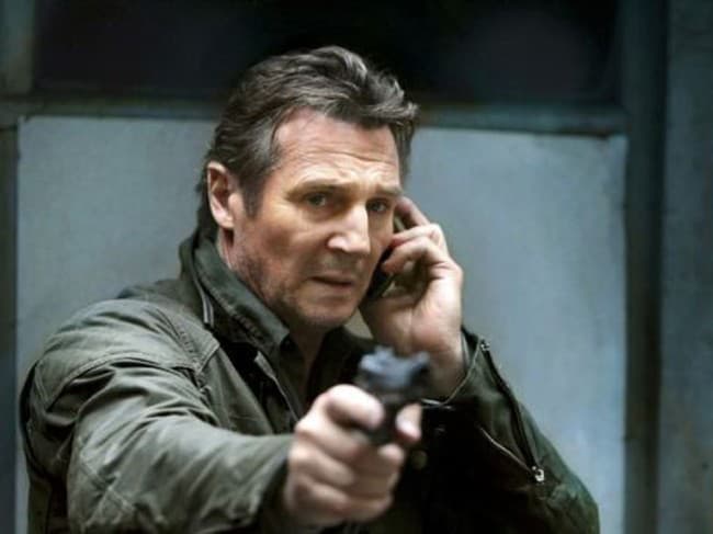 Liam Neeson ako Bryan Mills v Taken 3