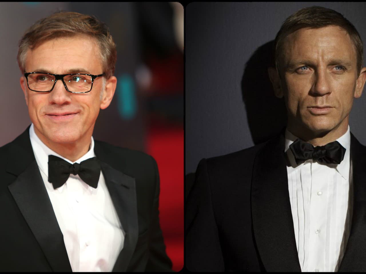 Christoph Waltz a Daniel Craig