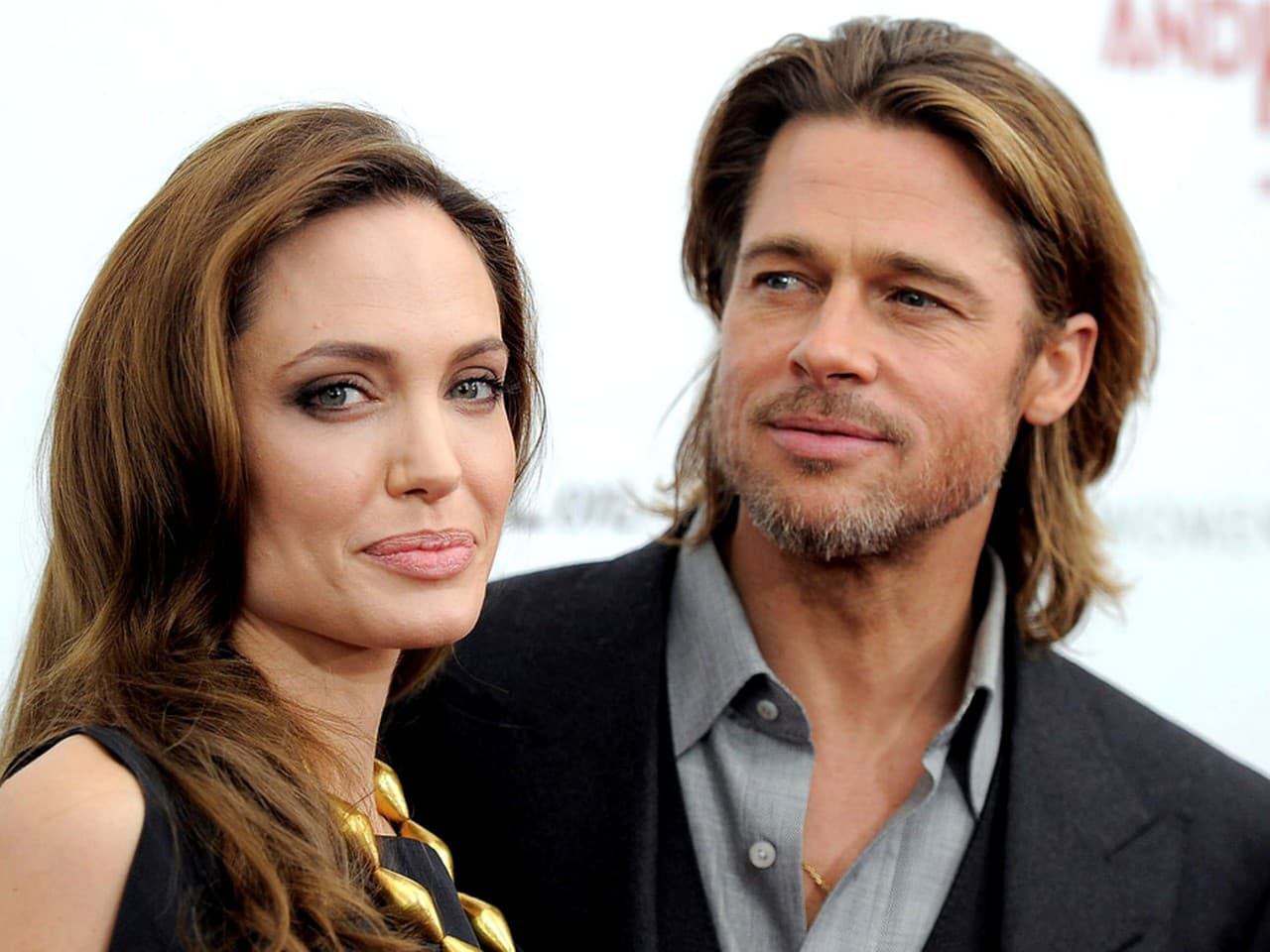 Angelina Jolieová a Brad Pitt