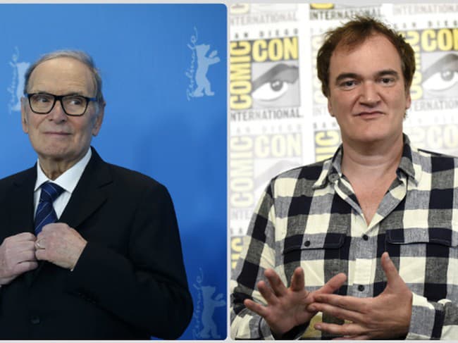 Ennio Morricone a Quentin Tarantino