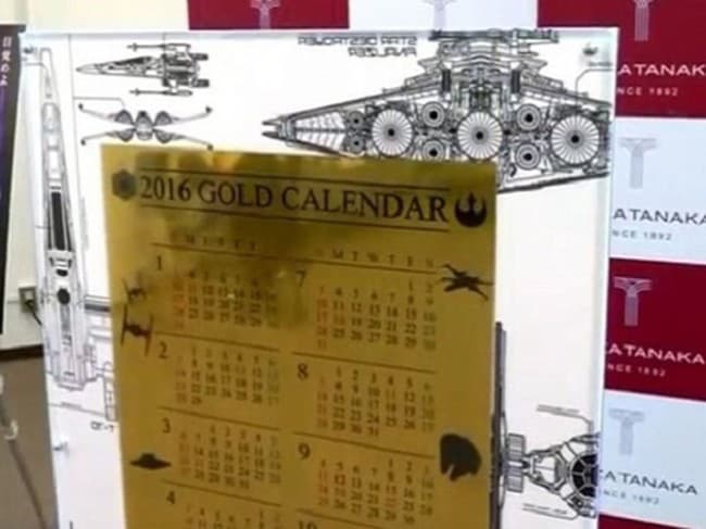 Star wars - Zlatý kalendár
